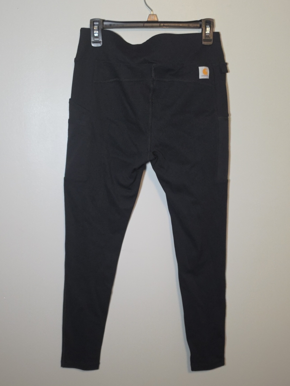Carhartt Black High-Waist Stretch Leggings W Pockets